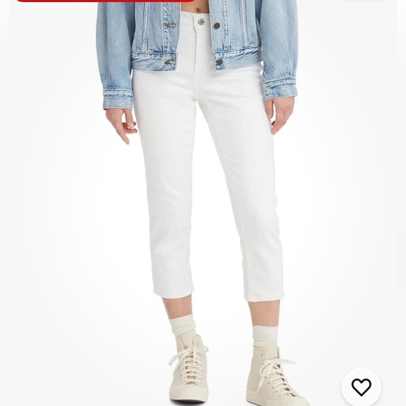 New Levi's 311 Shaping Skinny Capri Jeans Mid Rise - Picture 1 of 6